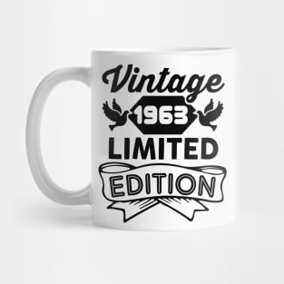 vintage 1963 limited edition birthday gift Mug